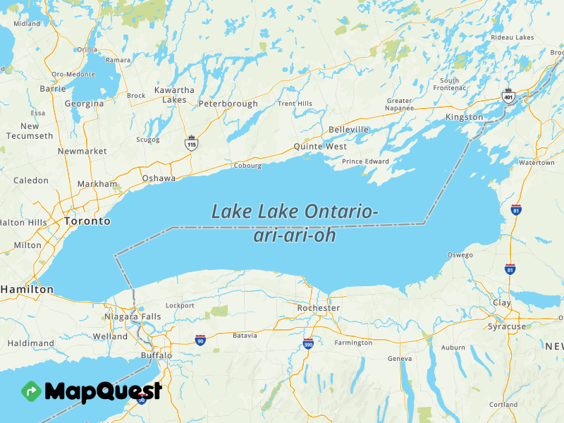 Map of Lake Lake Ontario-ari-ari-oh
